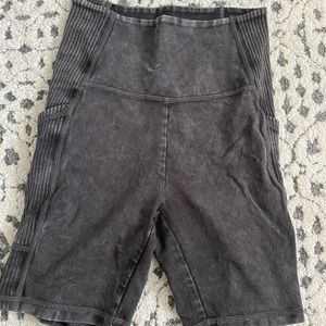 SOLD Aerie Offline Ribbed biker shorts